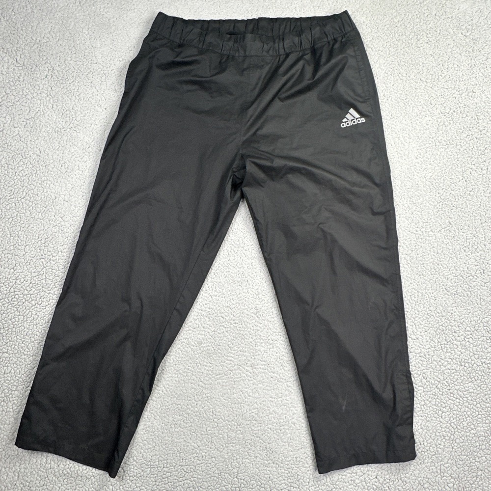 Adidas Golf Climastorm Provisional Rain Pants Men XL‎ Black Windproof CY7445